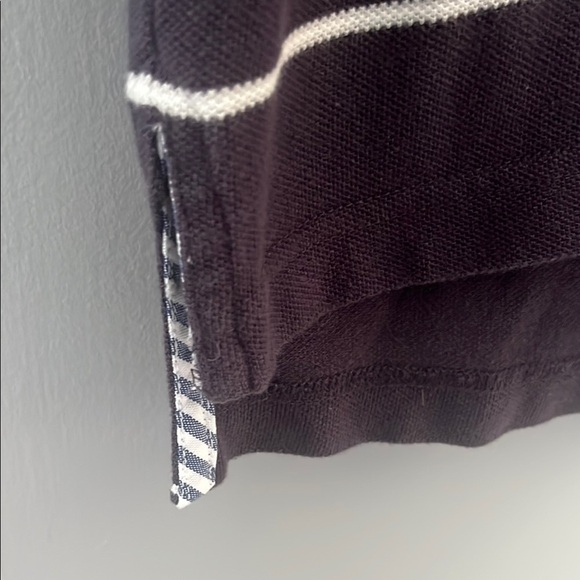 Tommy Hilfiger Black Striped Men's Polo Shirt - Picture 3 of 7